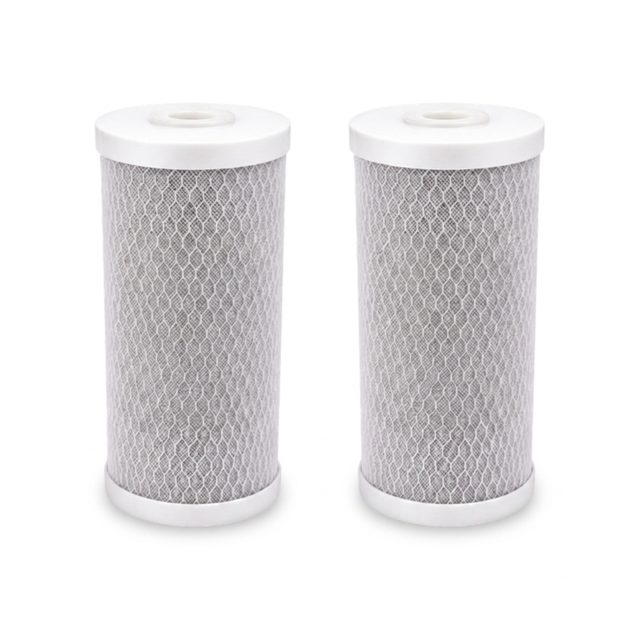 Crystwater 10" × 4.5" Big Blue Coconut Carbon Block Filter – 5 Micron | 2 Pack