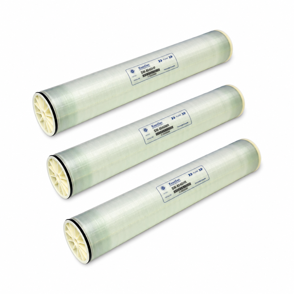 Keensen SW-8040 Seawater RO Membrane | 8040 SWRO HF / MR / HR Options